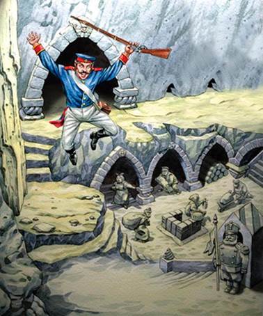 Окаменелое царство. Русские народные сказки