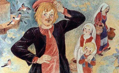 Счастливый Ганс. Сказка братьев Гримм