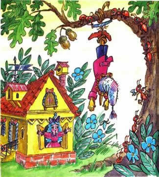 Золотой ключик или приключения Буратино. Девочка с голубыми волосами