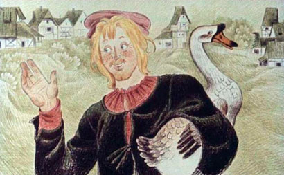 Счастливый Ганс. Сказка братьев Гримм