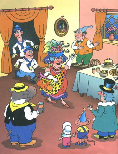 Фунтик и старушка с усами. Валерий Шульжик