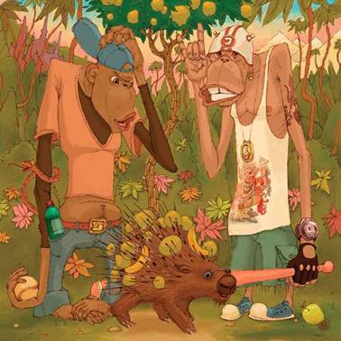 Индийская сказка. Лапту и Джапту