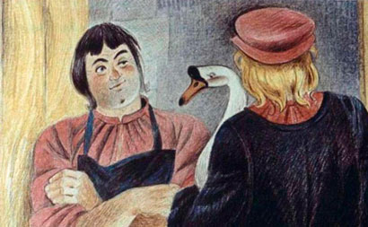 Счастливый Ганс. Сказка братьев Гримм