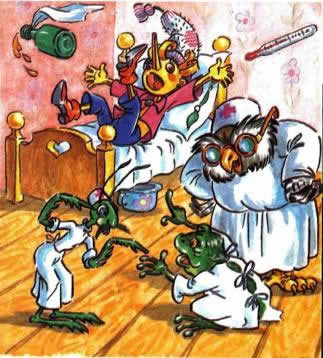 Золотой ключик или приключения Буратино. Лечение Буратино