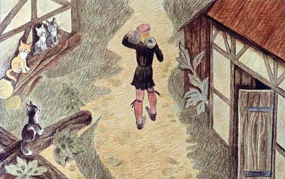 Счастливый Ганс. Сказка братьев Гримм