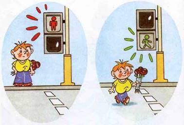 Про правила дорожного движения. Торопыжка переходит дорогу. - С. Волков