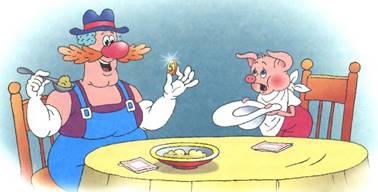 Фунтик и старушка с усами. Валерий Шульжик