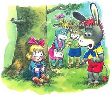 Как ослик счастье искал. Е.Карганова