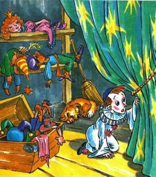 Золотой ключик или приключения Буратино. Рассказ Пьеро