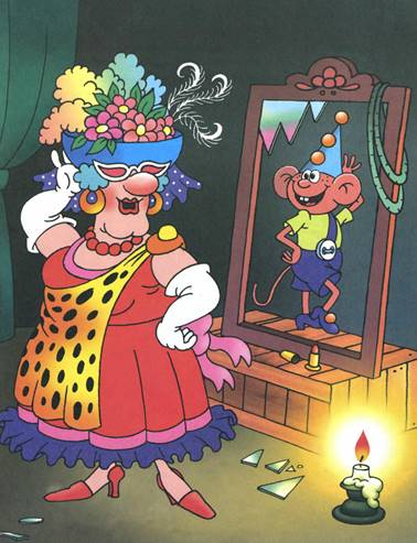 Фунтик и старушка с усами. Валерий Шульжик