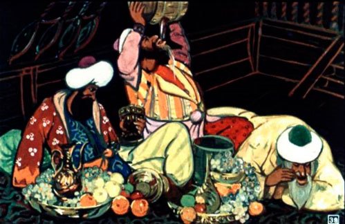 Перепились допьяна и спать повалились.