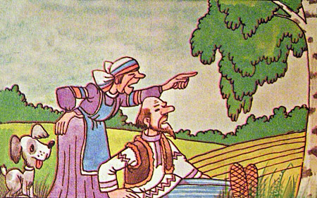 Удмуртская сказка. Красавица берёза