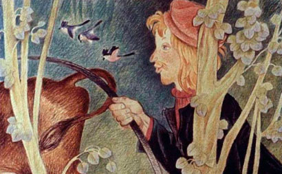 Счастливый Ганс. Сказка братьев Гримм