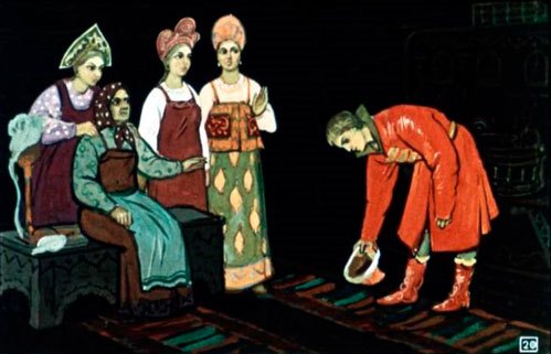 Покликали скорей матушку.