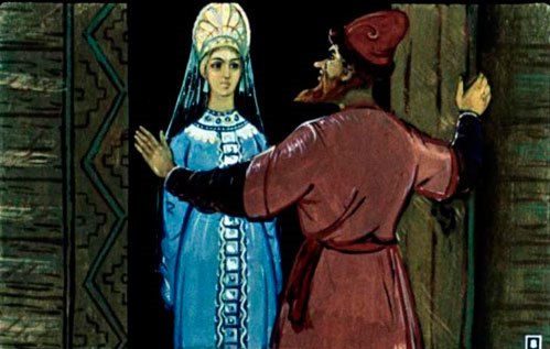 Постучался царь в стрелкову избу.