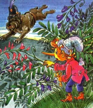 Золотой ключик или приключения Буратино. Полицейский бульдог