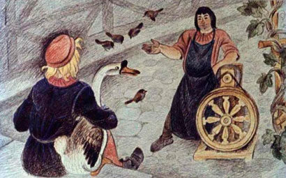 Счастливый Ганс. Сказка братьев Гримм