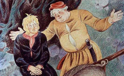 Счастливый Ганс. Сказка братьев Гримм