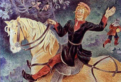 Счастливый Ганс. Сказка братьев Гримм