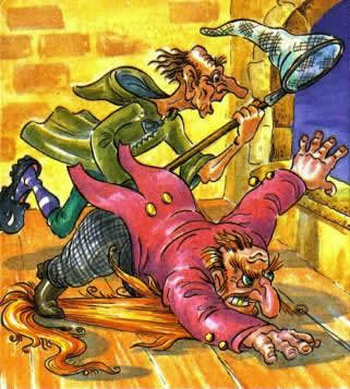 Золотой ключик или приключения Буратино. Погоня за Пьеро