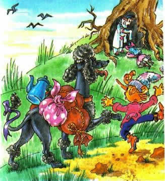 Золотой ключик или приключения Буратино. Встреча