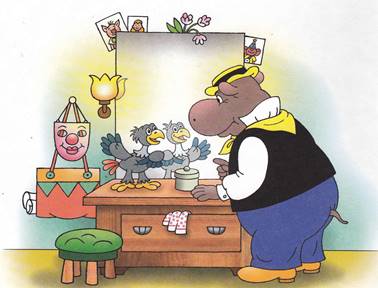 Фунтик и пират. Валерий Шульжик