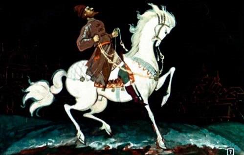 Захотелось самому царю на неё поглядеть.