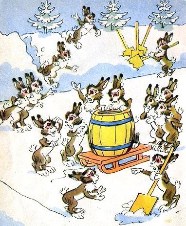 Любишь кататься — люби и саночки возить. Михалков С.В.