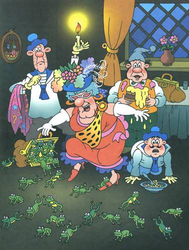 Фунтик и старушка с усами. Валерий Шульжик