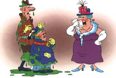 Фунтик и старушка с усами. Валерий Шульжик