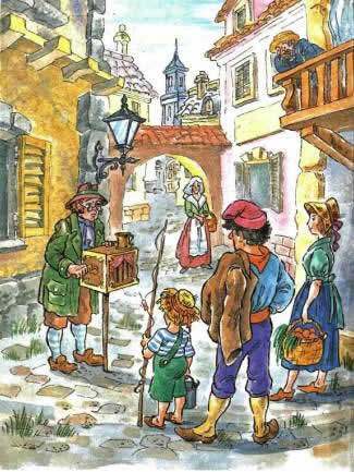 Золотой ключик или приключения Буратино. Шарманщик Карло