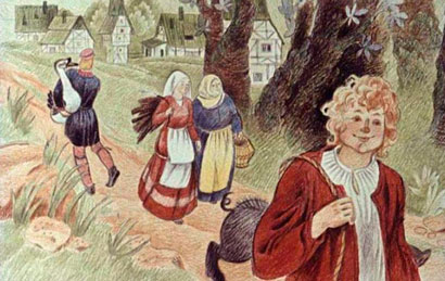 Счастливый Ганс. Сказка братьев Гримм