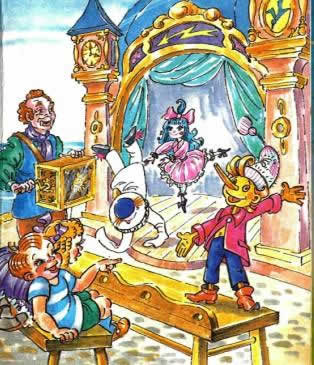 Золотой ключик или приключения Буратино. Выступления в театре