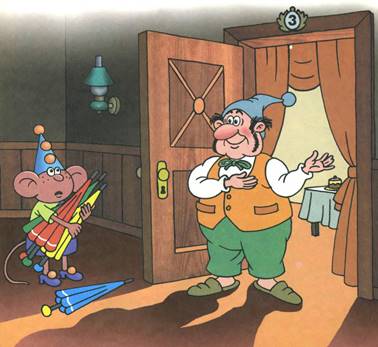 Фунтик и старушка с усами. Валерий Шульжик