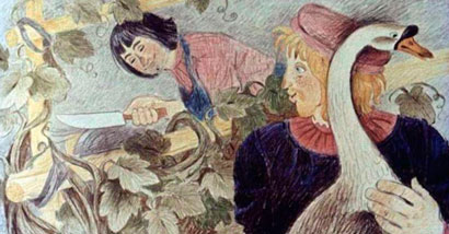 Счастливый Ганс. Сказка братьев Гримм