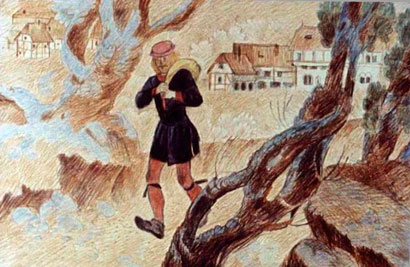 Счастливый Ганс. Сказка братьев Гримм