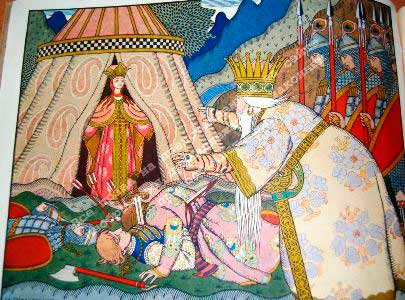 Сказка о золотом петушке. Шамаханская царица