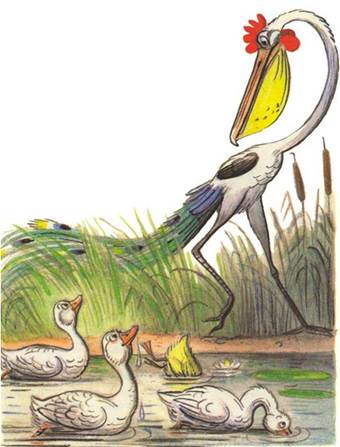 Это что за птица? - В.Сутеев