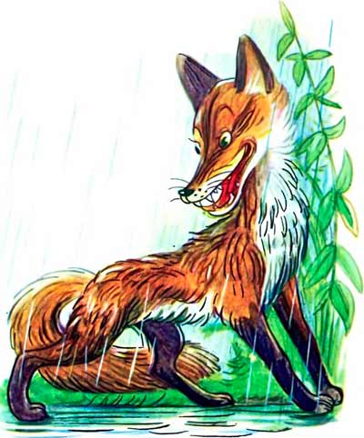 Подошла Лиса поближе, понюхала