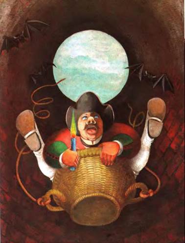 Сказка братьев Гримм. Синяя свечка