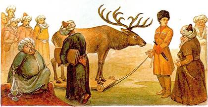 Хасан и Ахмед. Чеченская сказка