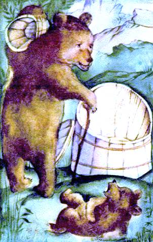 Как медвежонок поумнел. Башкирская сказка