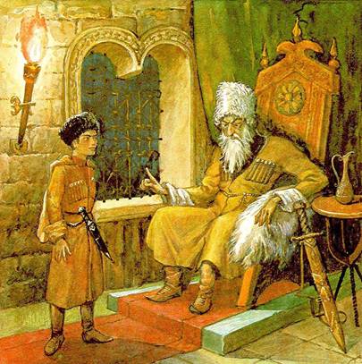 Хасан и Ахмед. Чеченская сказка