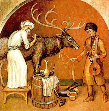 Хасан и Ахмед. Чеченская сказка