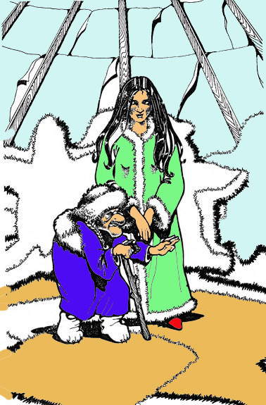 Якутская сказка. Сказка про Солнце Золотое — Нежный Мотылек — Прекрасная Юкейден