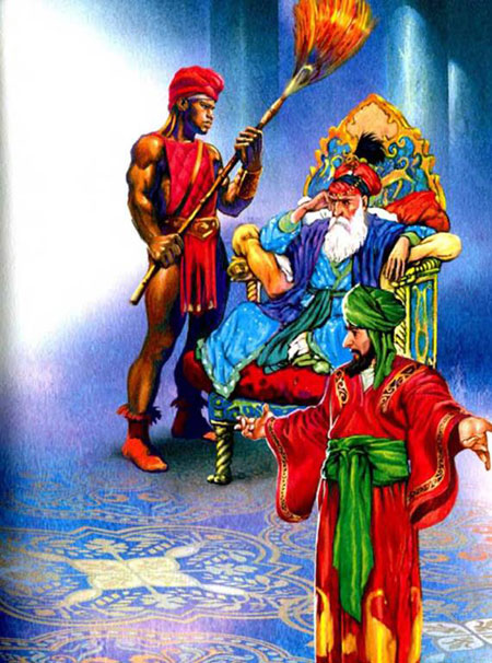 А визирь и султан оторопели при виде таких драгоценностей. 