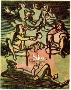 Робин Гуд угощает шерифа