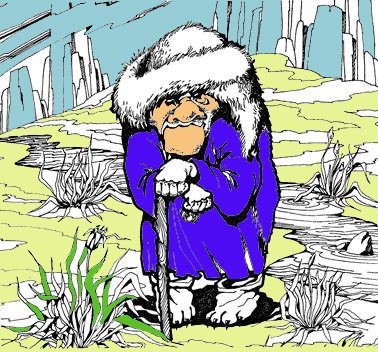 Якутская сказка. Сказка про Солнце Золотое — Нежный Мотылек — Прекрасная Юкейден