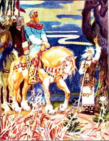 Песнь о вещем Олеге. Разговор со старцем