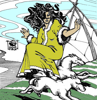 Якутская сказка. Сказка про Солнце Золотое — Нежный Мотылек — Прекрасная Юкейден